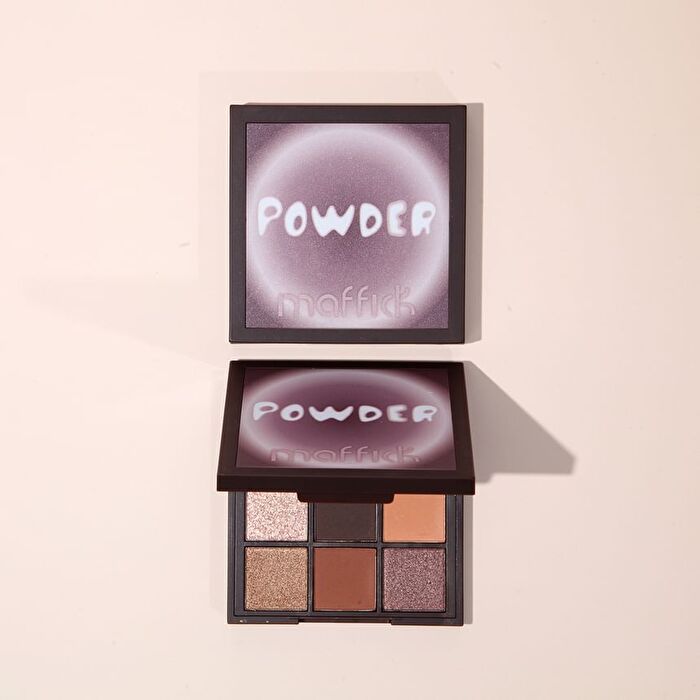 Shimmer Cream 9 Colors Eyeshadow Palette - 2 Types - 02# Dark purple - 12.6g