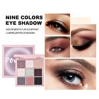 Shimmer Cream 9 Colors Eyeshadow Palette - 2 Types - 02# Dark purple - 12.6g