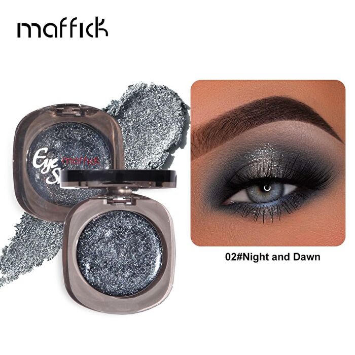 Mirror Glitter Dril Eyeshadow- 6 Colors - 01# Starlight Galaxy - 2.1g