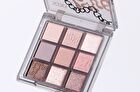 Smoky Pink Sweet 9 Color Eyeshadow - 4 Types - #02 Baked Oats - 7g