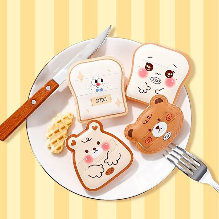 Marshmallow Cookie Series Puff - 6 Types - #XX18 Cotton Toast - 1pc