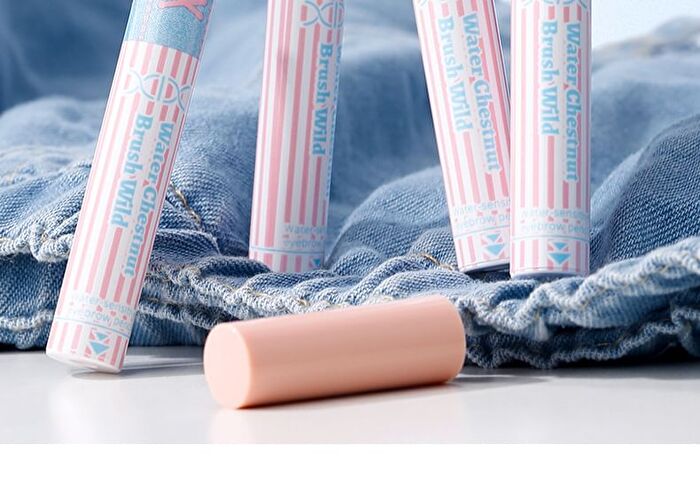 Diamond-Shaped Brush Wild Water-Sensitive Eyebrow Pencil - 3 Colors - #01 Light Brown Tea - 600mg