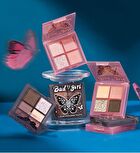 Smoke Rain Dream Butterfly 4 Color Eyeshadow Palette - 4 Types - #04 Grey Ball - 5g