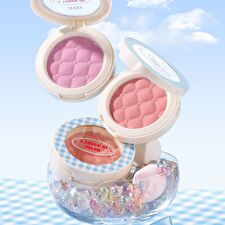 xixi Lattice Cloud Atmosphere Blush - 5 Colors - #02 Ragdoll Cat Brown - 4g