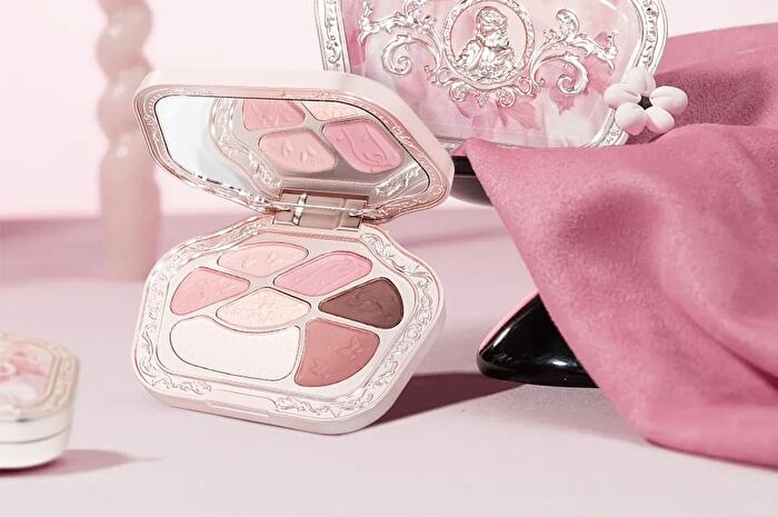 Colorrose Western Antique Seven-Color Eyeshadow Palette - 3 Types - CR758 Peach Sunrise - 12g