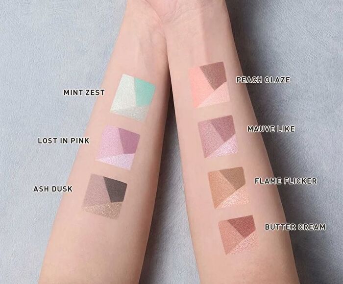 Color Grid Eyeshadow - 7 Types - #01 PEACH GLAZE - 3.3g