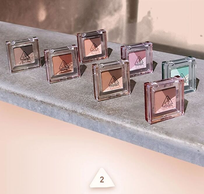Color Grid Eyeshadow - 7 Types - #01 PEACH GLAZE - 3.3g