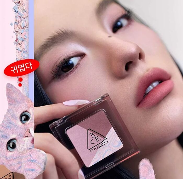 Color Grid Eyeshadow - 7 Types - #06 FLAME FLICKER - 3.3g