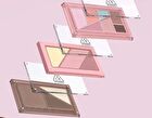 LAYER-IT-All Blush Palette - 5 Types - #03 BLUSHING HAZE - 10.5g