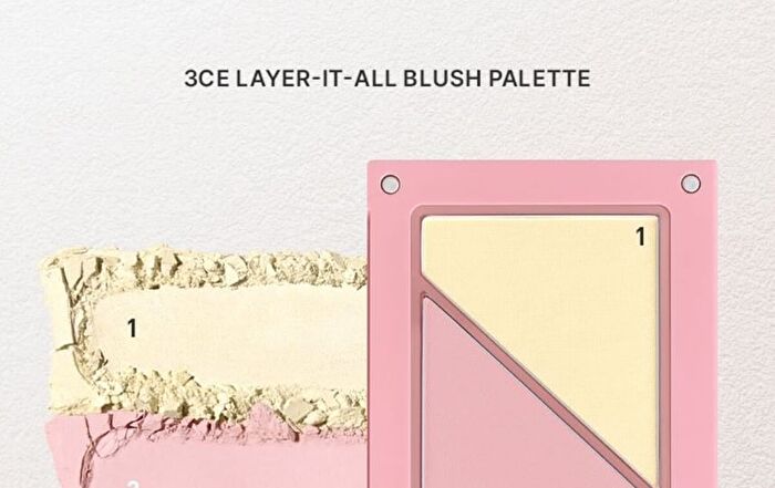 LAYER-IT-All Blush Palette - 5 Types - #05 NUTTY VIBE - 10.5g