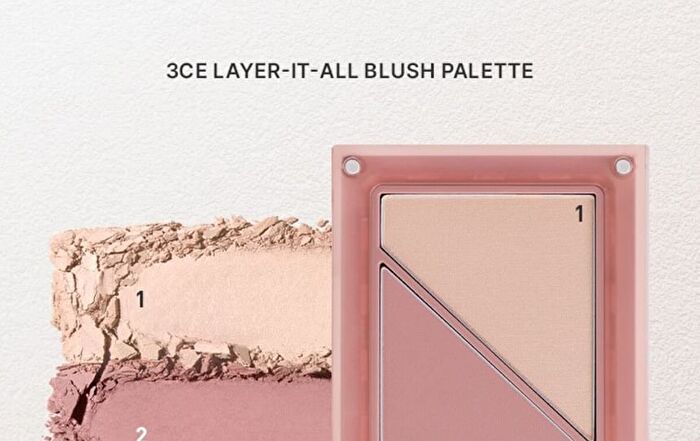 LAYER-IT-All Blush Palette - 5 Types - #05 NUTTY VIBE - 10.5g