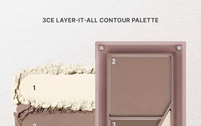 LAYER-IT-All Contour Palette - 2 Types - #02 ASH BROWN - 9.5g