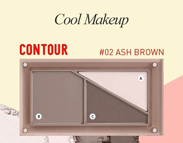 LAYER-IT-All Contour Palette - 2 Types - #01 SOFT BROWN - 9.5g
