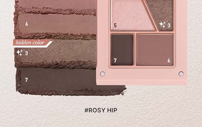 LAYER-IT-All Eyeshadow Palette - 5 Types - #04 MAUVE CHIC - 7.5g