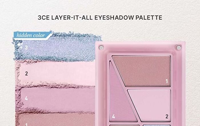LAYER-IT-All Eyeshadow Palette - 5 Types - #04 MAUVE CHIC - 7.5g