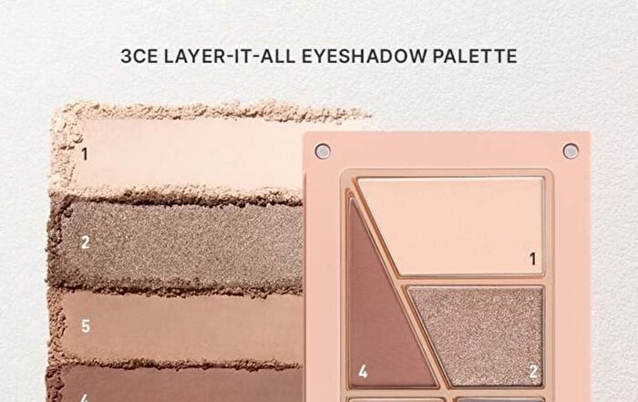 LAYER-IT-All Eyeshadow Palette - 5 Types - #04 MAUVE CHIC - 7.5g