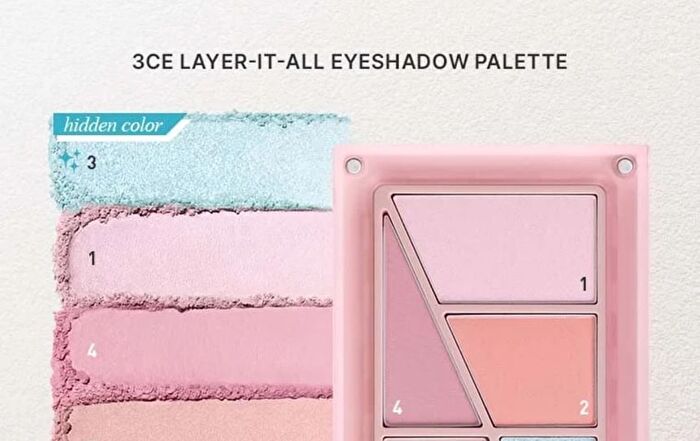 LAYER-IT-All Eyeshadow Palette - 5 Types - #05 NUTTY BROWN - 7.5g