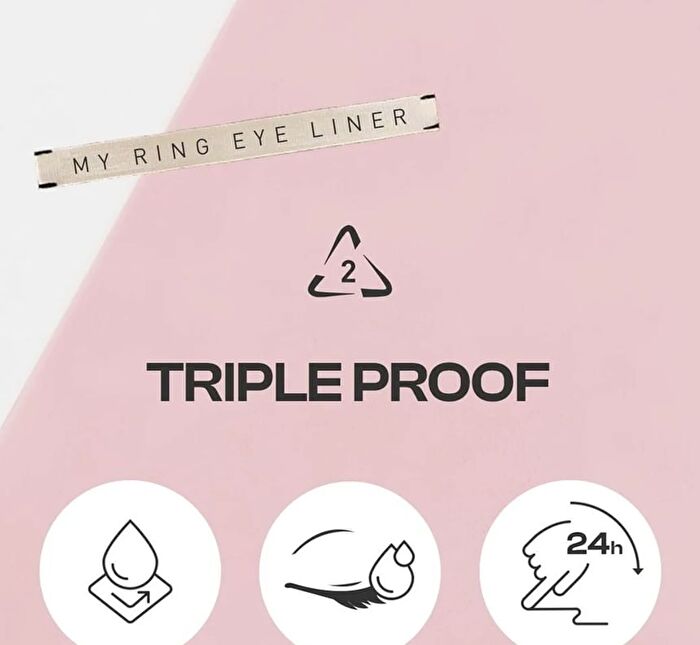My Ring Eye Liner - 5 Colors - #ASH BLACK - 0.5ml