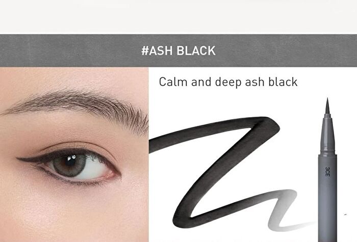 My Ring Eye Liner - 5 Colors - #ASH BLACK - 0.5ml