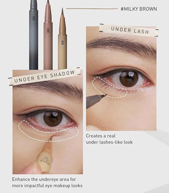 My Ring Eye Liner - 5 Colors - #ASH BLACK - 0.5ml