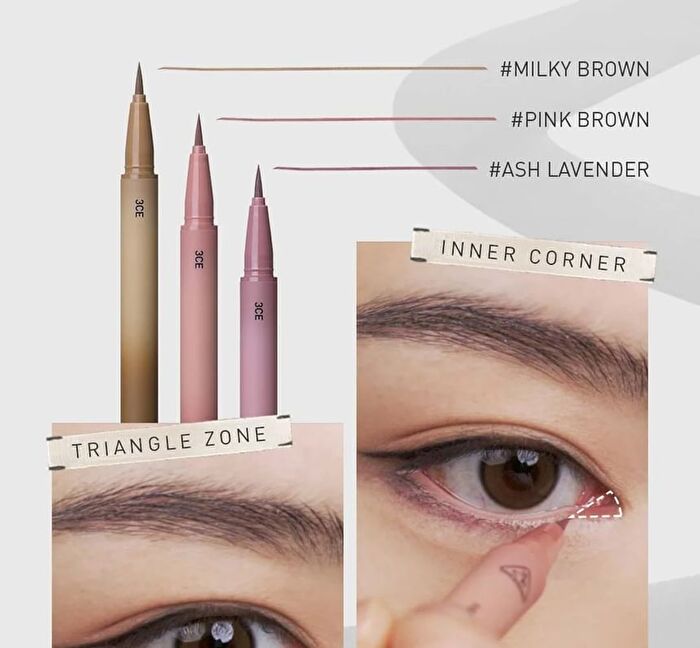 My Ring Eye Liner - 5 Colors - #ASH BLACK - 0.5ml
