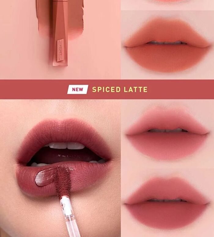 Velvet Lip Tint Plush - 19 Colors - #26 COFFEE DATE - 4g