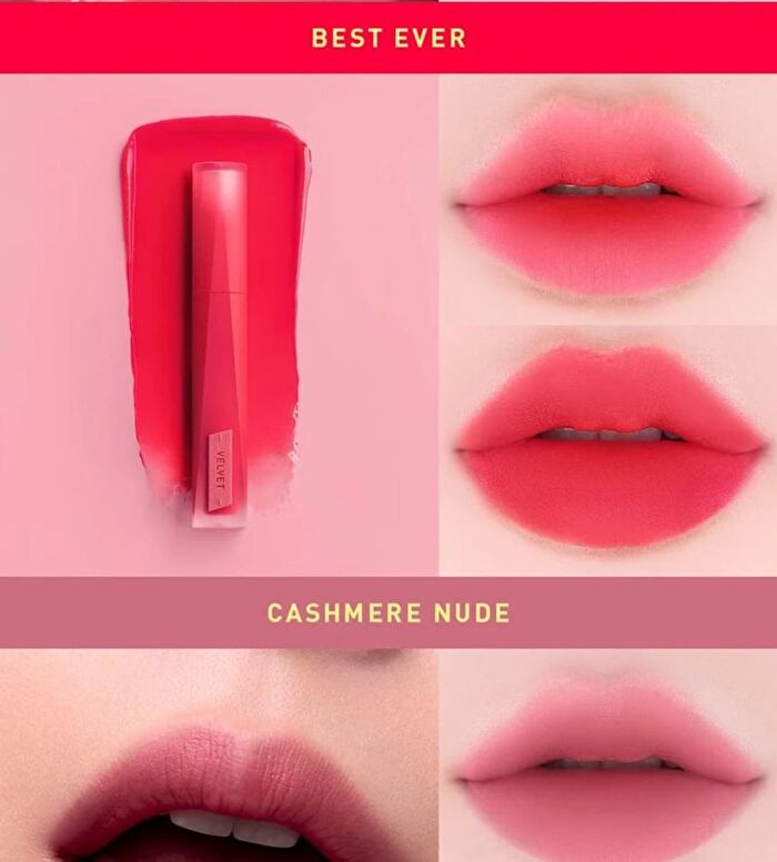 Velvet Lip Tint Plush - 19 Colors - #26 COFFEE DATE - 4g