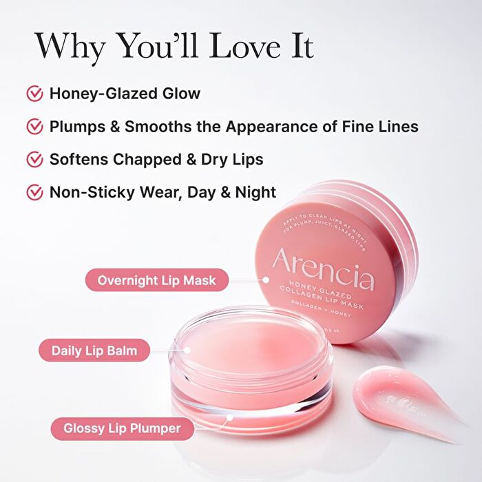 Honey Glazed Collagen Lip Mask - 15g