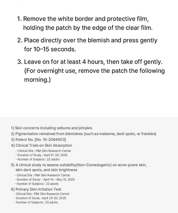 Patch For Blemishes - 24 patches