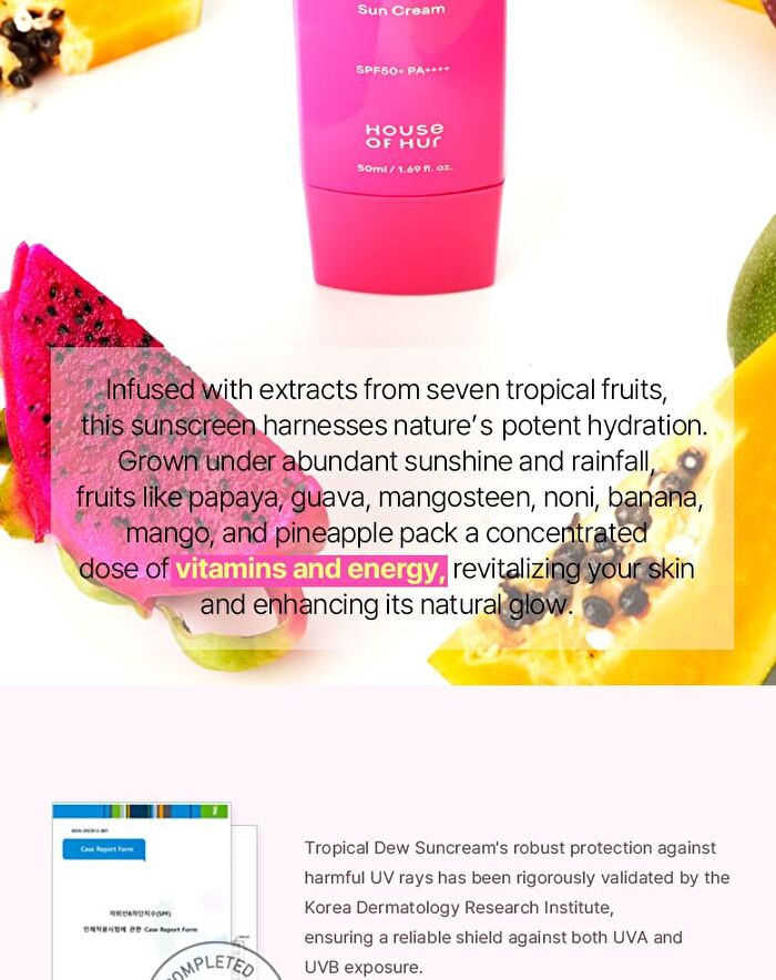 Tropical Dew Sun Cream Duo Set - 2 pcs