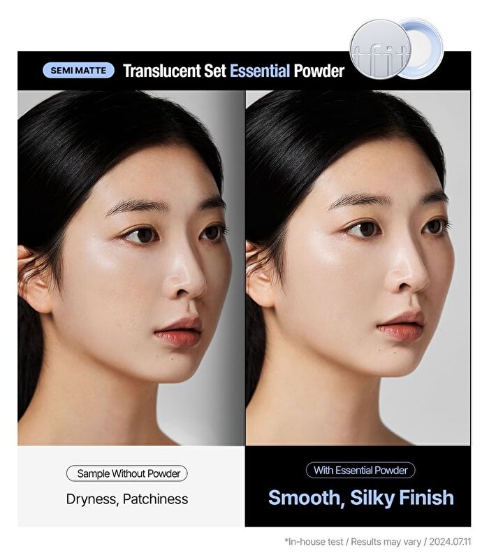 Tfit Translucent Set Essential Powder - 2 Colors - #01 White
