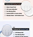 Tfit Translucent Set Essential Powder - 2 Colors - #01 White