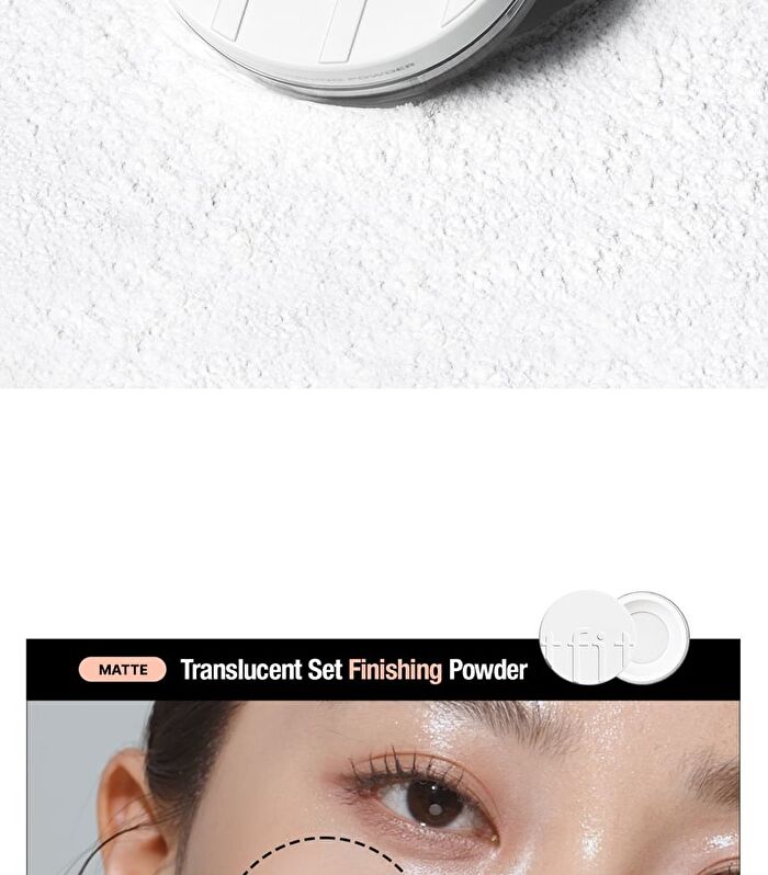 Tfit Translucent Set Essential Powder - 2 Colors - #02 Skin Beige