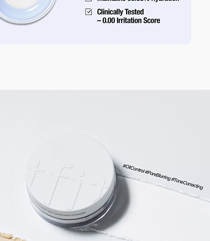 Tfit Translucent Set Essential Powder - 2 Colors - #02 Skin Beige