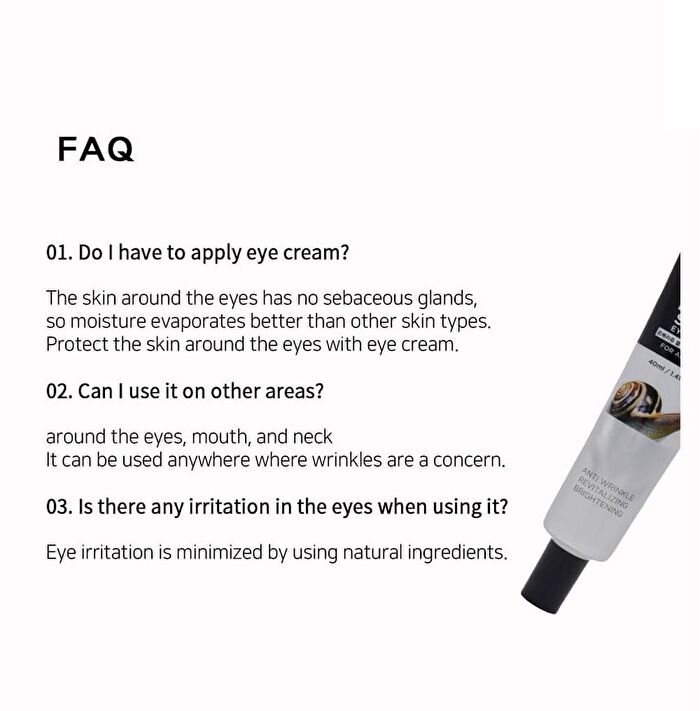 Eye Cream EX - 5 Types - 2025 Version - Nutri Salmon