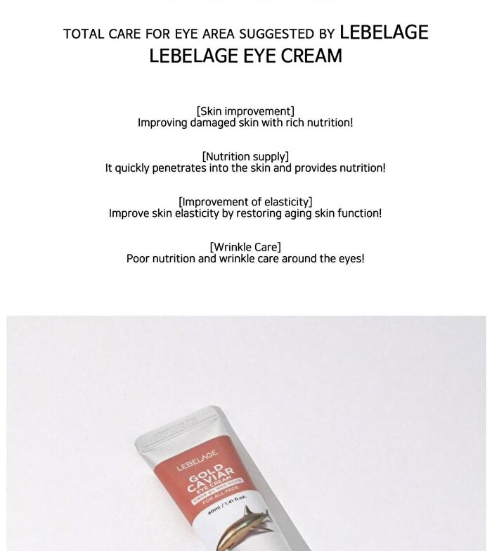 Eye Cream EX - 5 Types - 2025 Version - Nutri Salmon