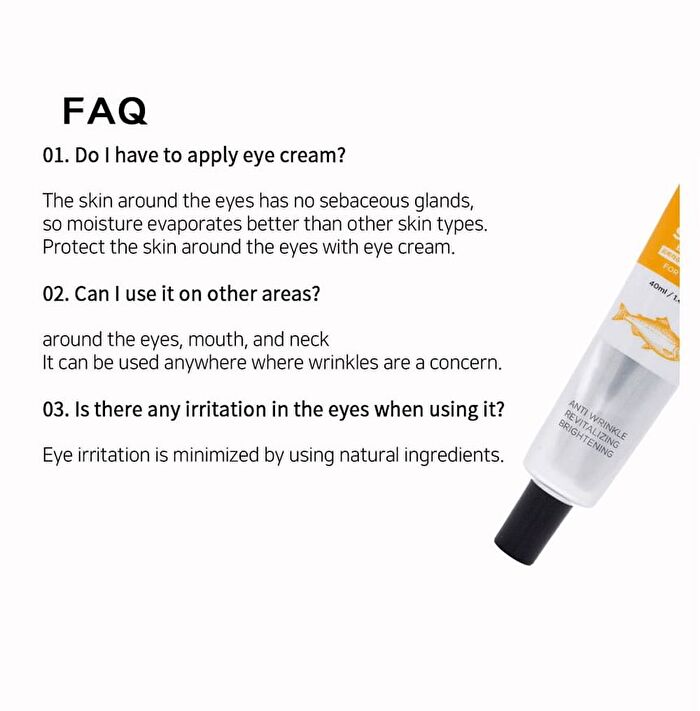 Eye Cream EX - 5 Types - 2025 Version - Nutri Salmon