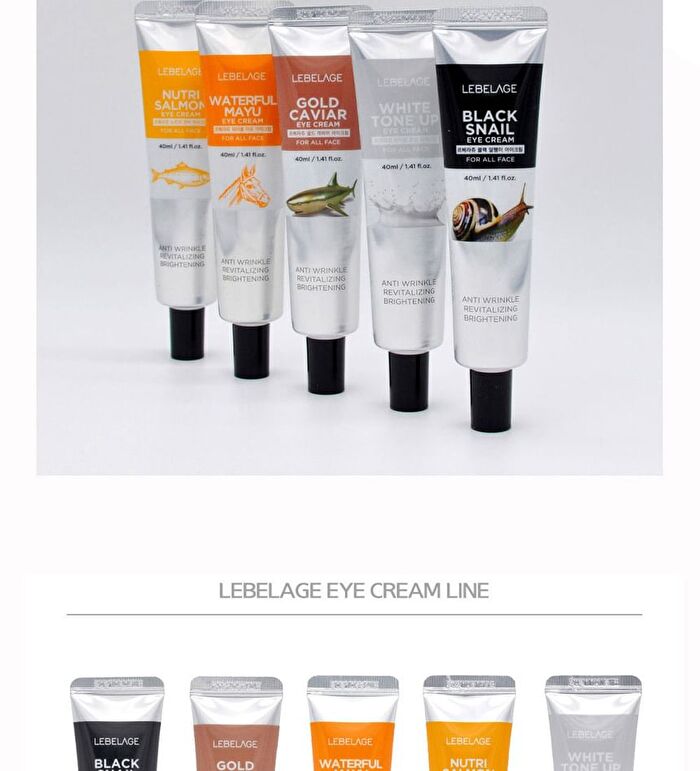 Eye Cream EX - 5 Types - 2025 Version - Nutri Salmon