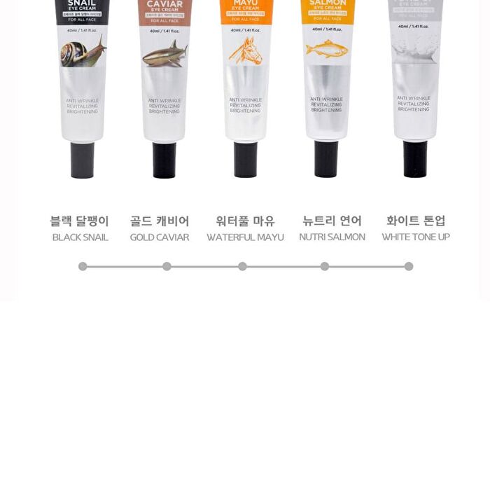 Eye Cream EX - 5 Types - 2025 Version - Nutri Salmon