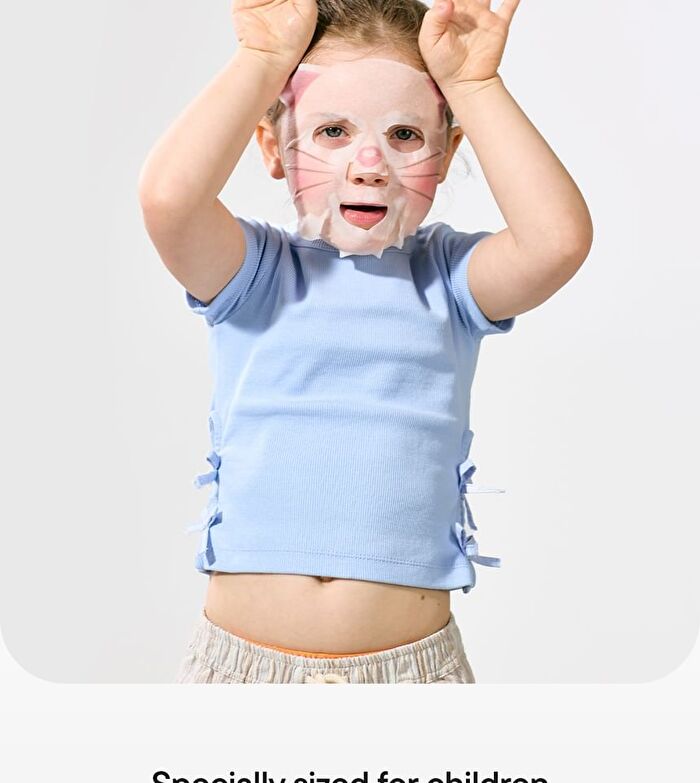 Beta-Glucan Family Moisture Mask For Kids Set - 18ml x 10 sheets