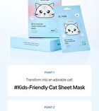 Beta-Glucan Family Moisture Mask For Kids Set - 18ml x 10 sheets