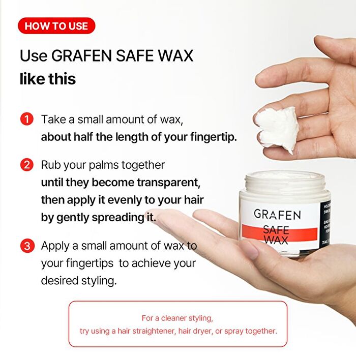 Grafen Safe Wax - 2025 Version - 75g