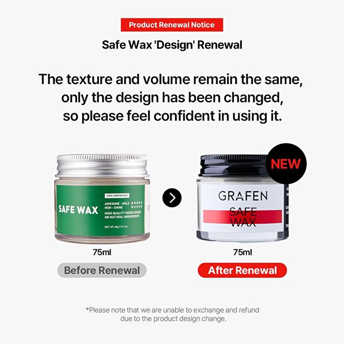 Grafen Safe Wax - 2025 Version - 75g
