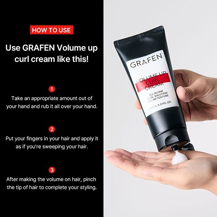 Grafen Volume up Curl Cream - 150ml