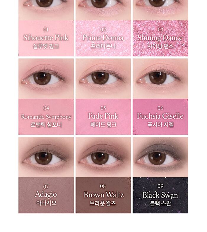 dasique Shadow Palette Ballet Core Collection - 2 Types - #35 Love Angel