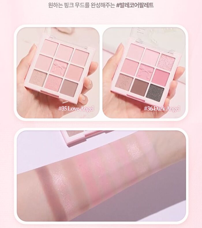 dasique Shadow Palette Ballet Core Collection - 2 Types - #35 Love Angel