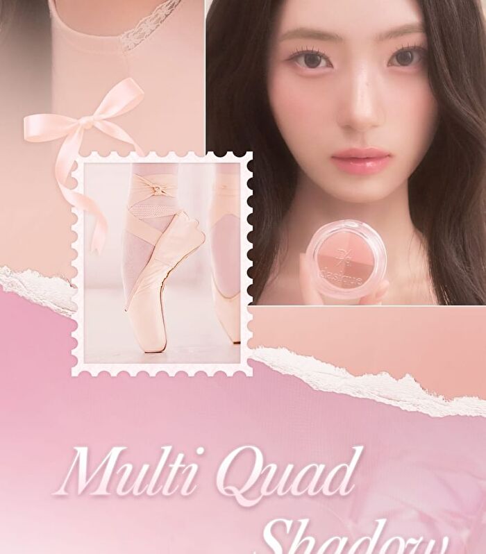 dasique Multi Quad Shadow - 4 Types - #03 Soft Tutu