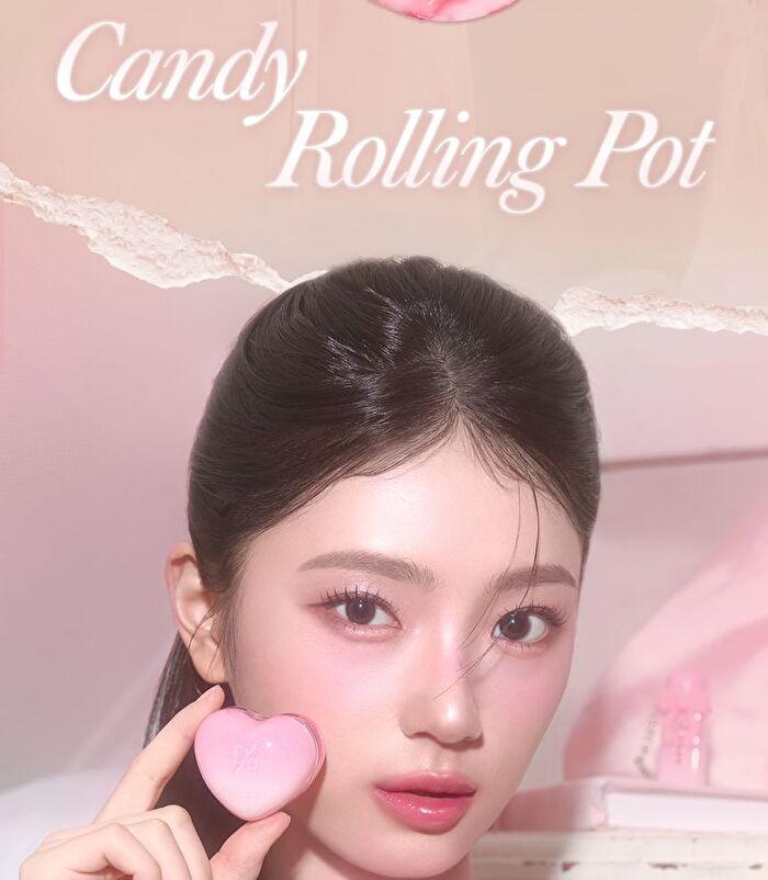 dasique Candy Rolling Pot - 2 Colors - #01 Pink Frill