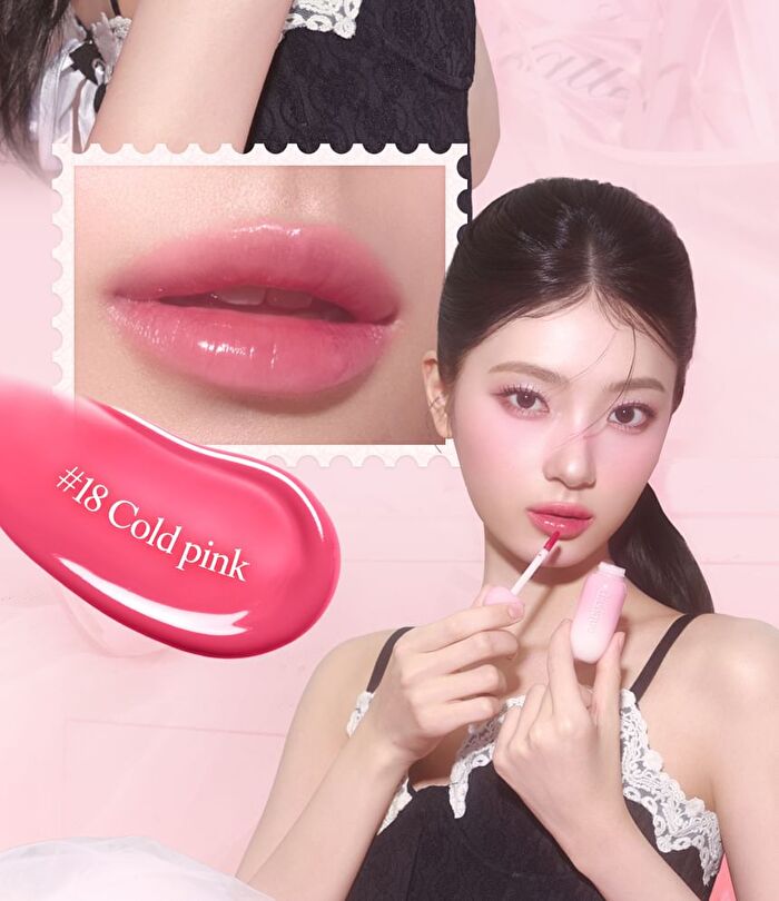 dasique Juicy Dewy Glow Tint Ballet Core Collection - 2 Colors - #18 Cold Pink