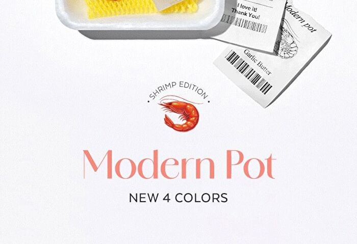 Modern Pot Shrimp Edition - 4 Colors - #401 Garlic Butter